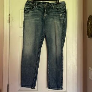 Silver “Sam” size 14/27 denim jeans